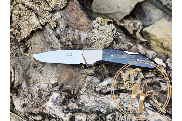 baclock_folding_knife_cubism_ats-34_titanium_bolster_liner_mirror_polished_blade_stabilized_mammoth_fosil_handle_colored_4