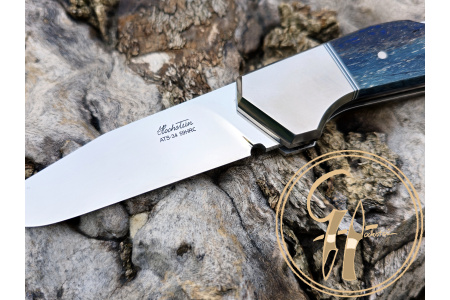 baclock_folding_knife_cubism_ats-34_titanium_bolster_liner_mirror_polished_blade_stabilized_mammoth_fosil_handle_colored_7